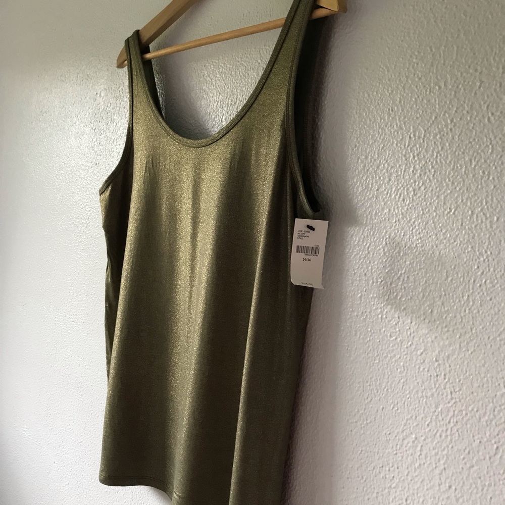 Lane Bryant // Light Shimmer Tank